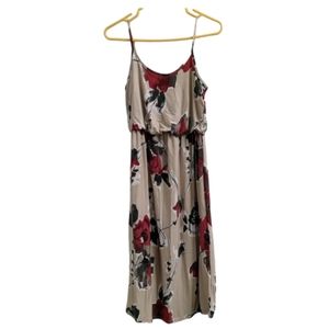 Chris & Carol midi floral dress size Medium